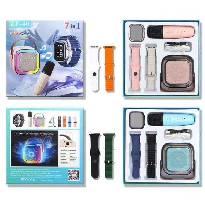 Multifunctional 7 In 1 Smart Watch And Speaker ZT-40