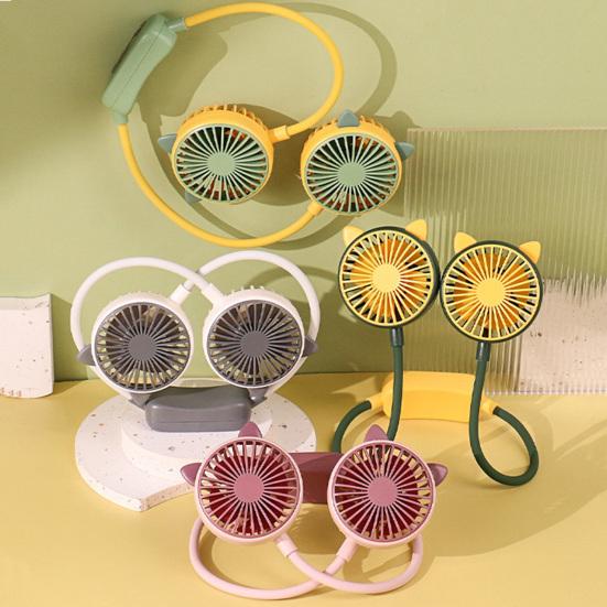 Folding Mini Neck Fan Rechargeable Fan Portable Fan Hand Free S13-F1193