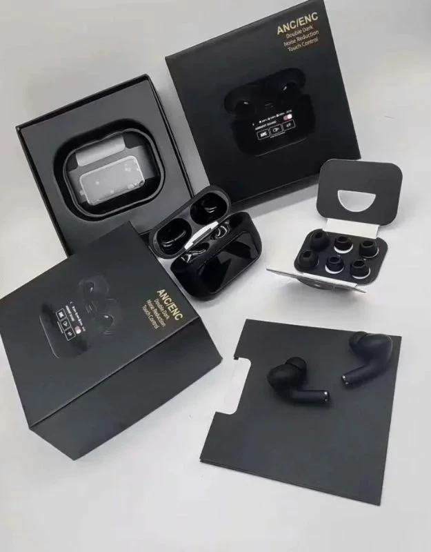 Airpods Pro 2nd Generation, ENC/HIFI with Display Touch Screen Wireless Earbuds,
