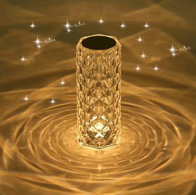 Mini Rose Diamond Lamp 3 Colour