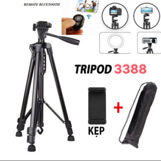 Yunteng 3388 Tripod DSLR Camera Mobile Professional tripod stand